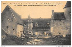 Besseuil chateau des Busseul à Moulin la Reconce, Poisson