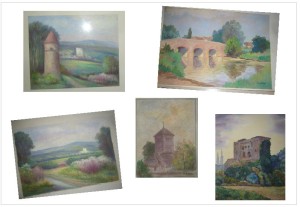 vente tableaux St Hippolyte